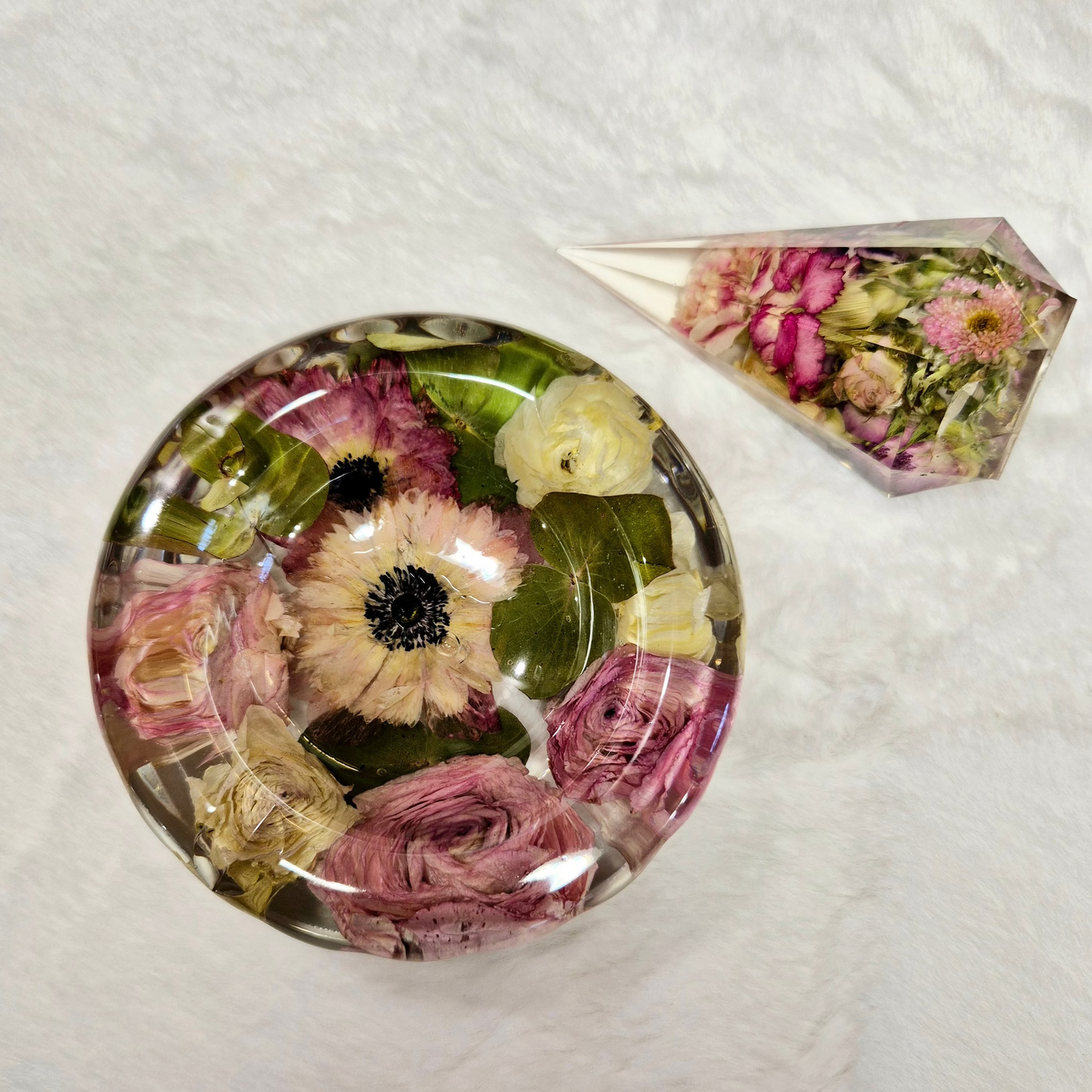 Set svuotatasche posacenere e porta anelli prisma