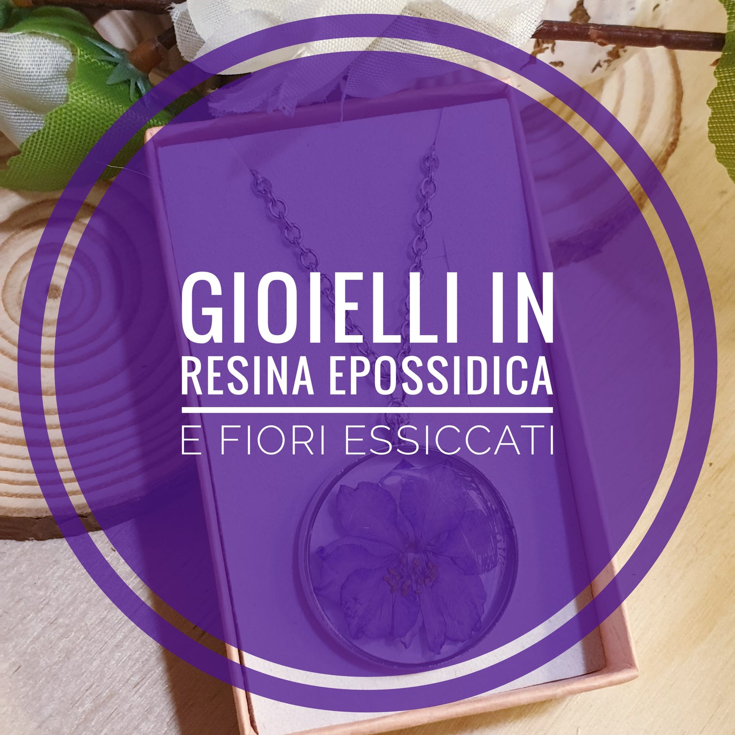Gioielli in resina