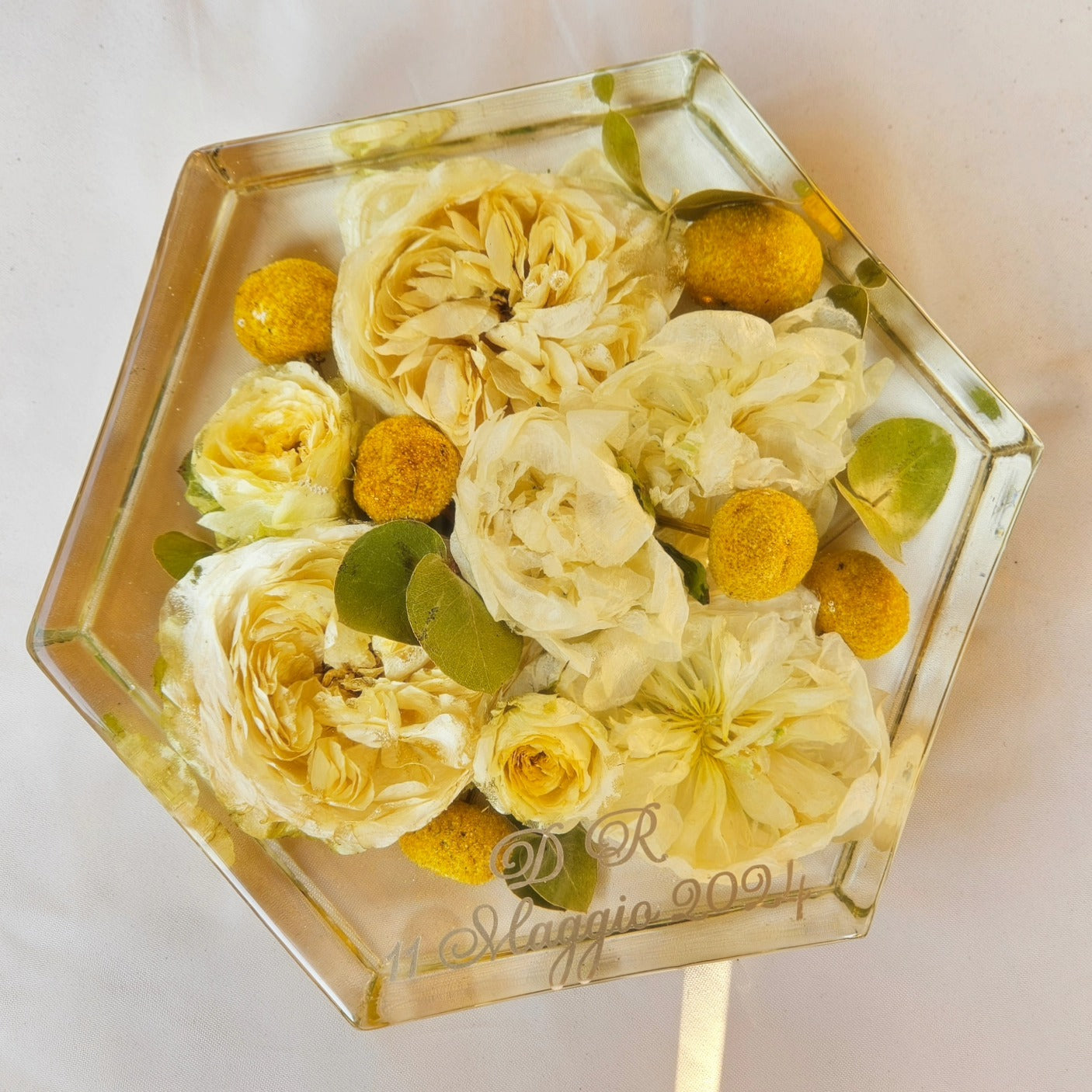 Fiori sposa conservati 