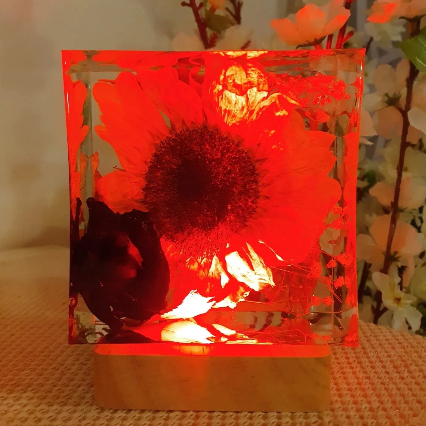 lampada girasoli mini