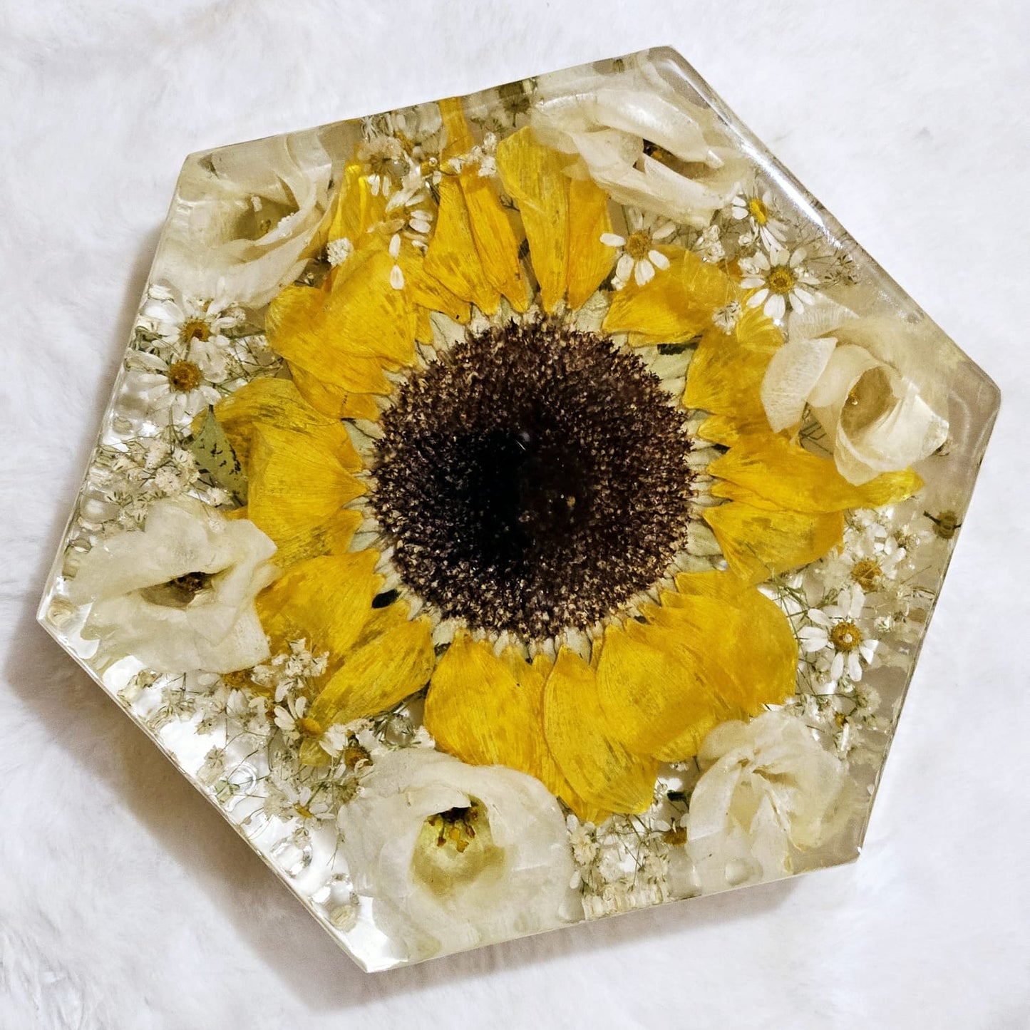 Fiori matrimonio in resina 