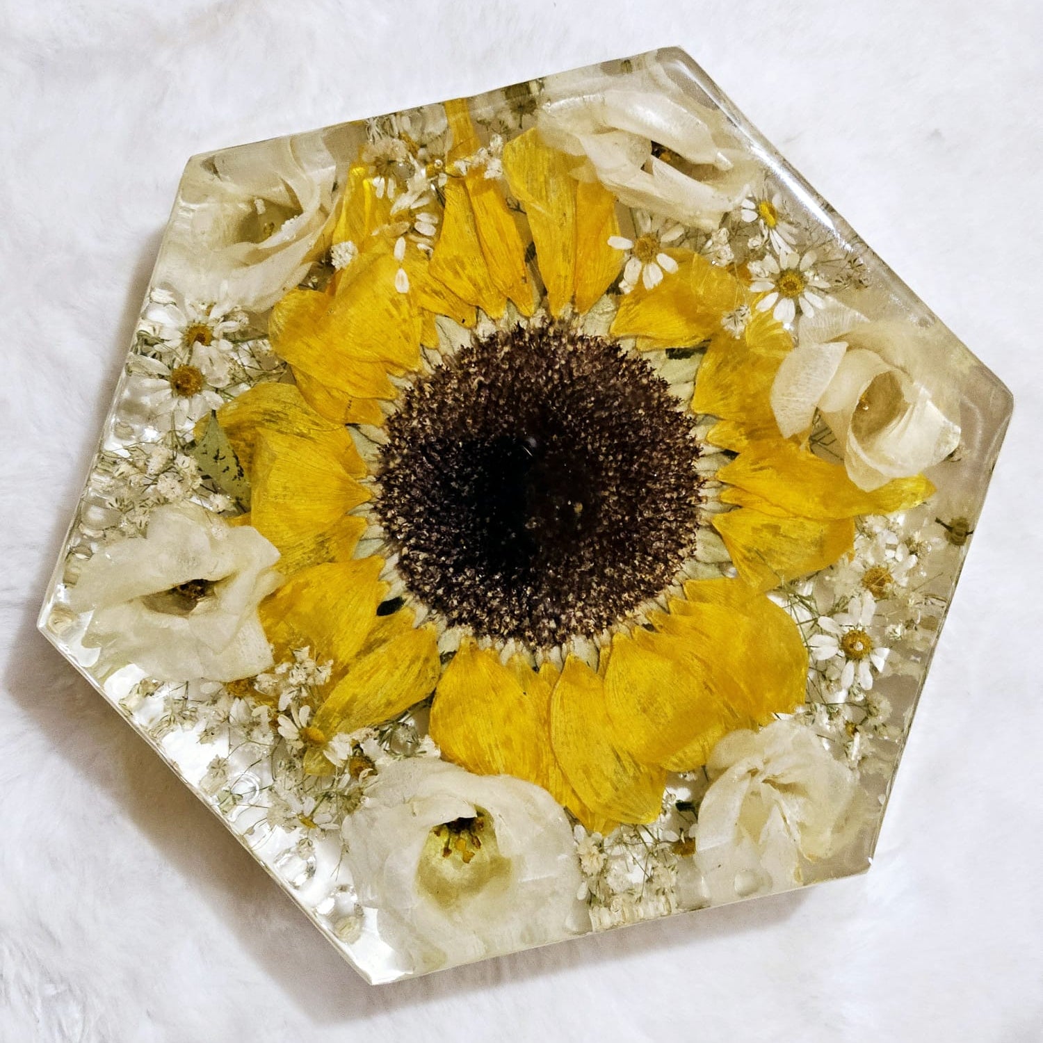 Fiori matrimonio in resina 