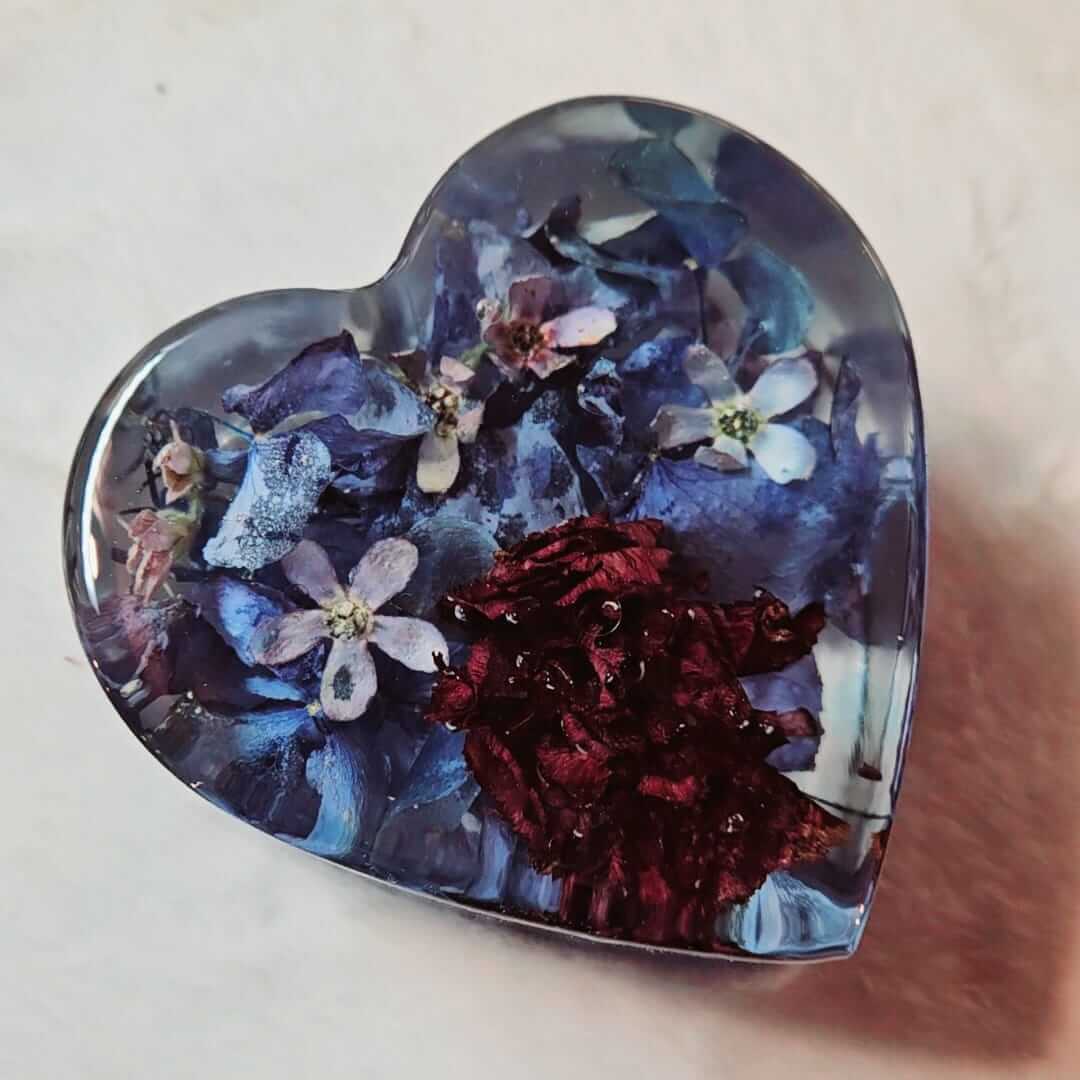Fermacarte cuore