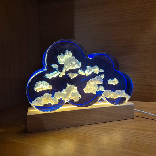 Lampada in resina Nuvola