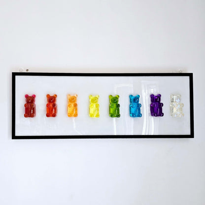 Quadro pop Orsetti arcobaleno 🌈