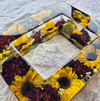 Conservazione bouquet in resina - Cornice jumbo per foto 13x18