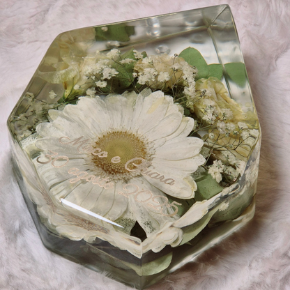 Bridal bouquet preservation - bud shape