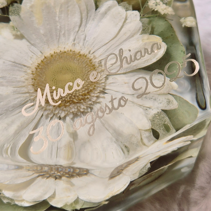 Bridal bouquet preservation - bud shape