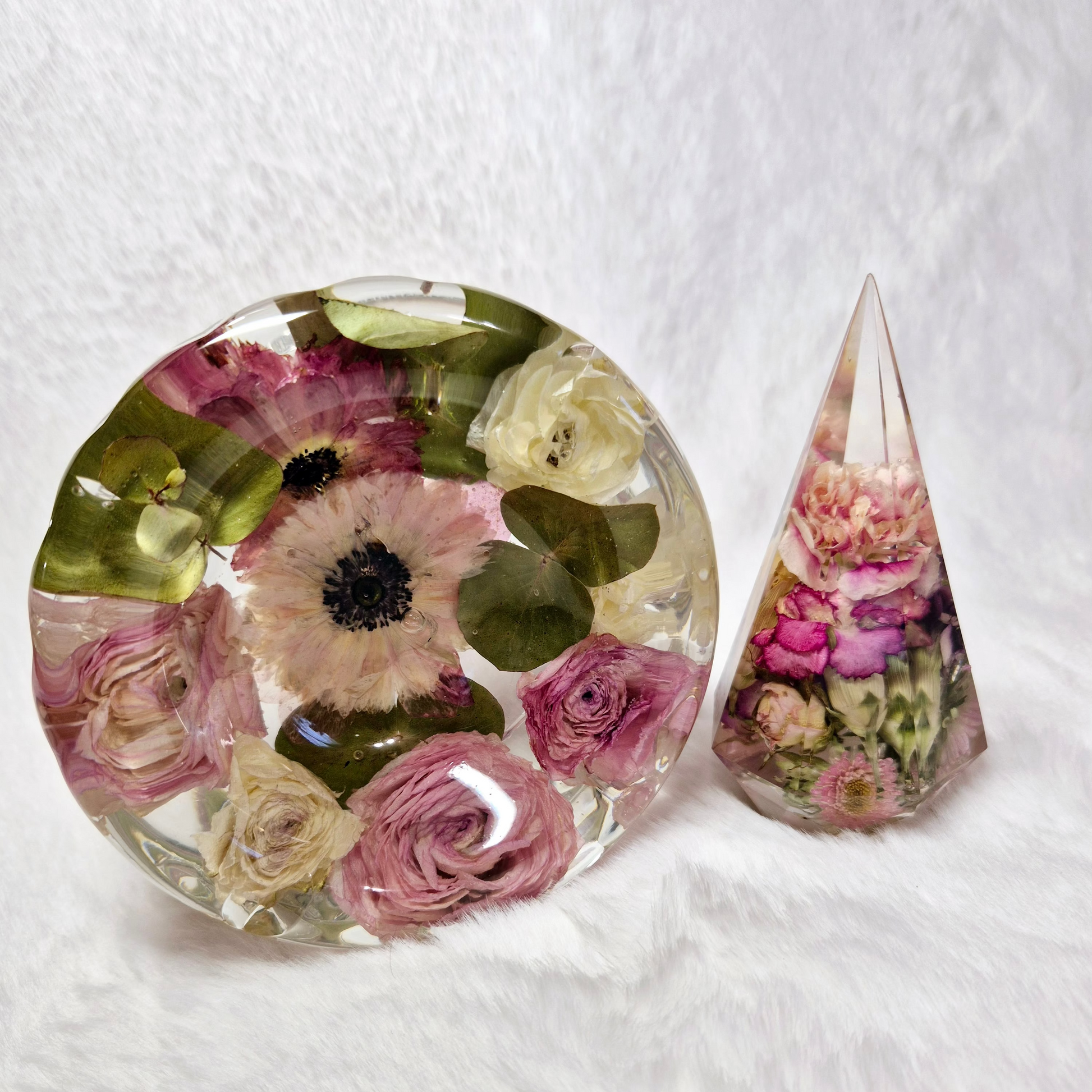 Set svuotatasche posacenere e porta anelli prisma