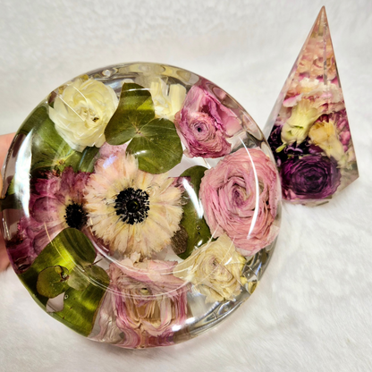 Set svuotatasche posacenere e porta anelli prisma